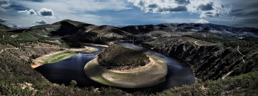 El meandro del Melero, frontera oriental de las Hurdes