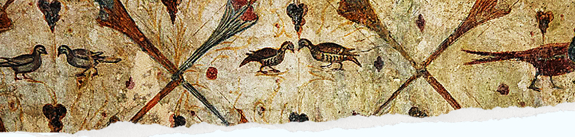 Pinturas de Santa Eulalia de Bóveda, pájaros